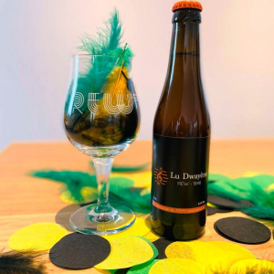 La nouvelle bière « Lu Dwayène" 