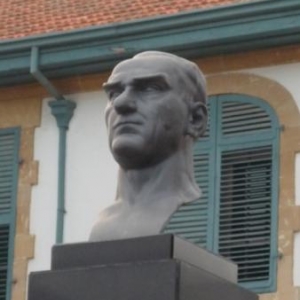 Statue de Kemal Ataturk, fondateur et premier president de la Republique turque.