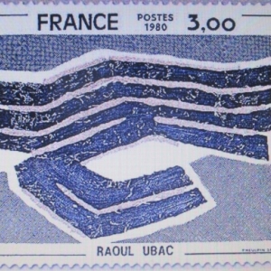 L'artiste Ubac sur un timbre français 