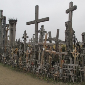 La Colline des Croix a Siauliai ( Lituanie )