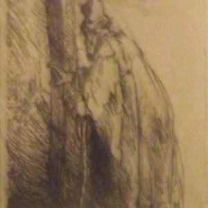 Homme en robe ( vers 1629 )