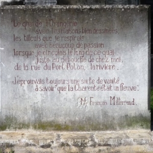 Francois Mitterrand et son amour de la Charente