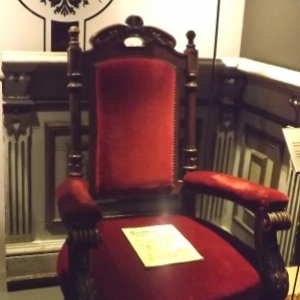 Le fauteuil de l'Empereur a Herbesthal