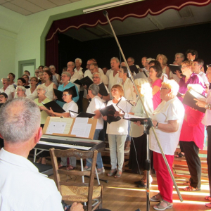 Concert de chorales en 2018