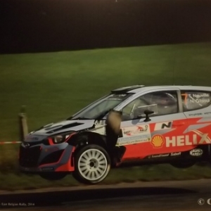 Le Rallye belge en miniature