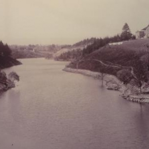 Les eaux ont recouvert les derniers vestiges du moulin de Reinhardstein