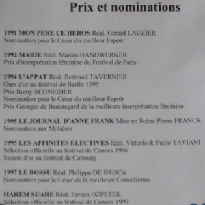 83. Prix et nominations de Marie