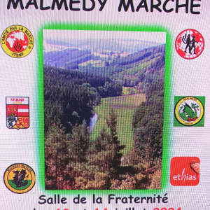 Malmedy Marche LG020 : 50ème anniversaire de sa création et 52ème marche internationale