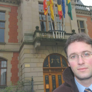 Jean-Paul Bastin en 2006, quand il est devenu bourgmestre de Malmedy lors de sa première candidature à des élections. ©de