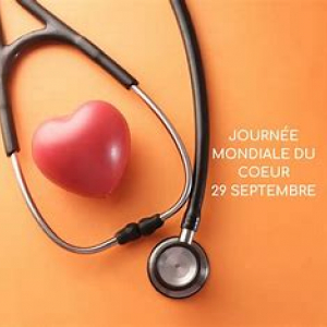 Mardi 24 septembre 2024 : Journée mondiale du coeur