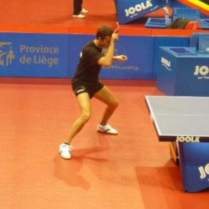 Liège : top 12 européen de tennis de table.