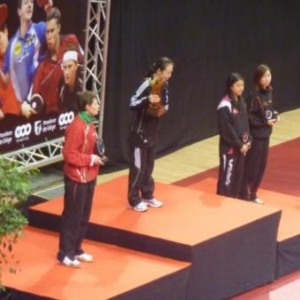 Podium dames ( Pavlovich, Jiao Li , Hu Melek, Jie Li)