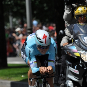 Le coureur allemand de omega pharma - Quick step, Bert Grabsch.