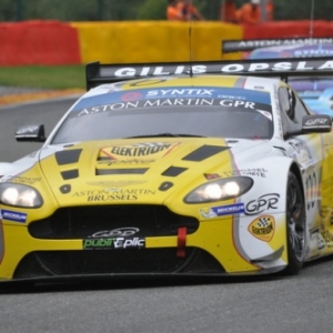 Les deux Aston GPR ont assure le double en BRCC Endurance
