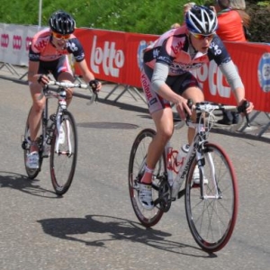 Lierneux. Championnat provincial cycliste pour juniors.