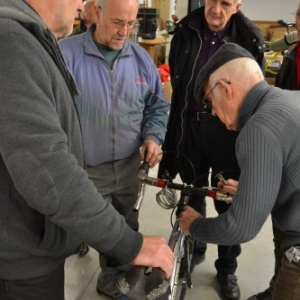 Les cyclos de Rochefort se preparent