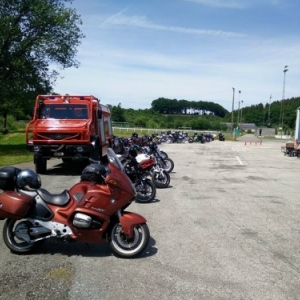 Balade motos des pompiers de Gedinne