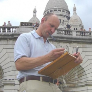 Gaetan Plein, caricaturiste a Paris