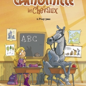 Camomille et les chevaux Tome 3, Poney game de Lili Mesange et Turconi Editions HugoetCie. 