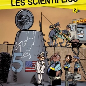 Les Scientiflics T2 de Carrere et Janssens  Bamboo Editions. 