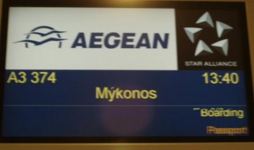 mykonos aegean airlines