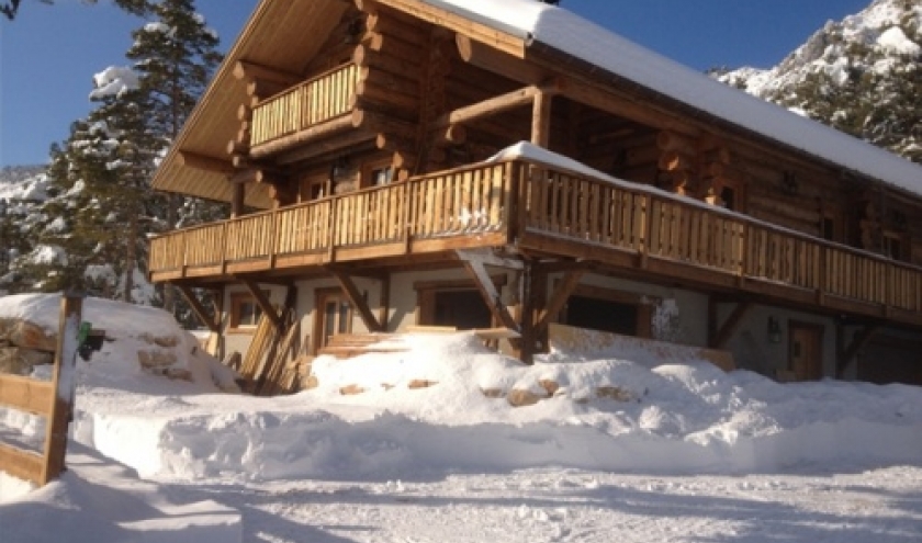 Chalet en Hiver 