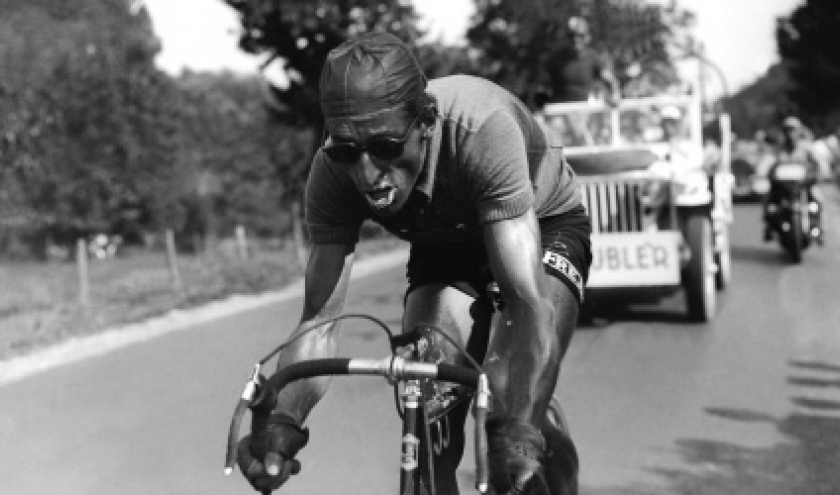 Ferdi Kubler fut aussi vainqueur du tour de France, et est une legende du Ventoux