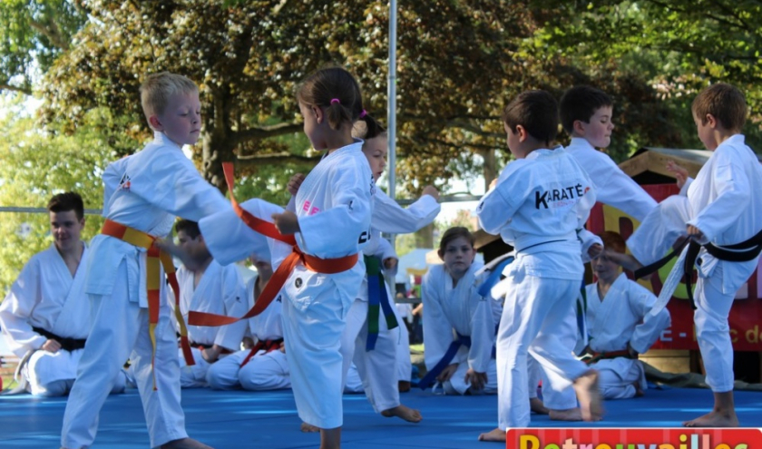 Démonstration de karaté © "Retrouvailles"/"Enjeu"