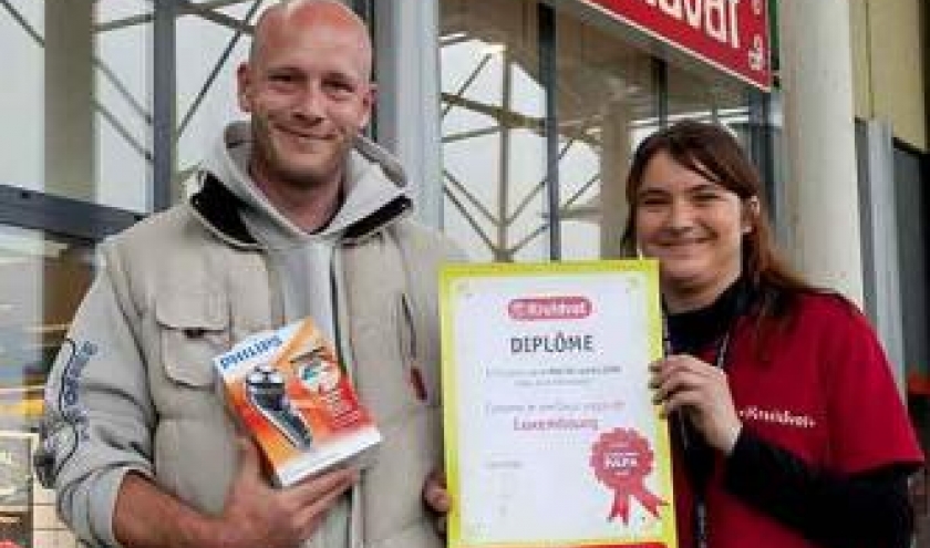 Dany Emmerechts est le Meilleur Papa de la province de Luxembourg