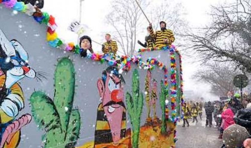 Walk City au carnaval de Malmedy