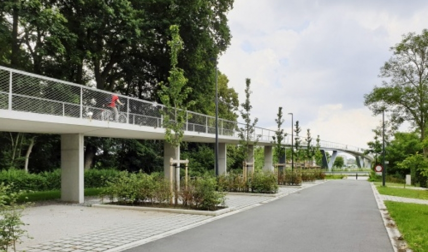 Gand-passerelle-Parkbos-Gent