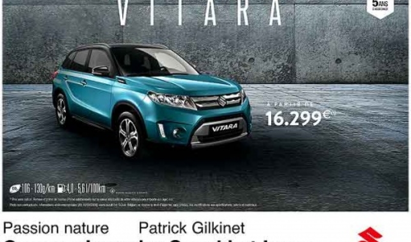 nouvelle Vitara de Suzuki 