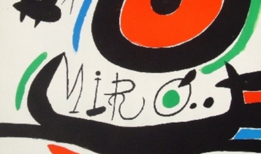 Joan MIRO ( Galerie HUS  www.husgallery.com)