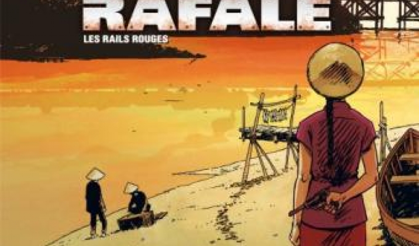 La Rafale T1 - Les rails rouges de Winoc, Cothias et Ordas  Editions Bamboo.
