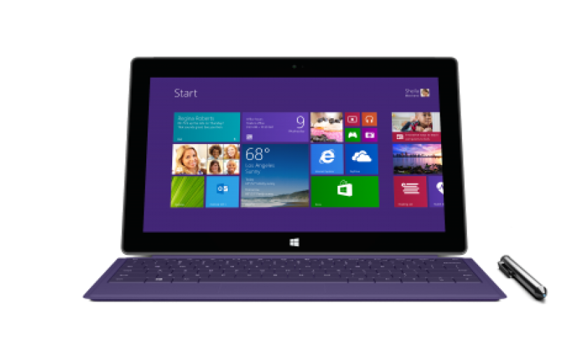 Microsoft Surface 2 et Surface Pro 2.