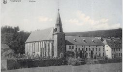 1 Eglise, Vieux cimetiere, Presbytere avt g.