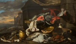 Jan Fyt (1611 -1661) Le marché aux poissons, Anvers, museum Rockoxhuis, inv. 223.II © KBC Group