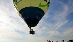 Vol en ballon en Wallonie