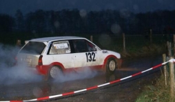 Philippe Henin au  rallye des cretes.