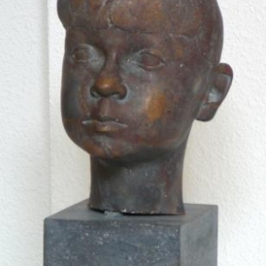 Portrait en bronze (Gregor Hooffman (Belgique - Rodt)