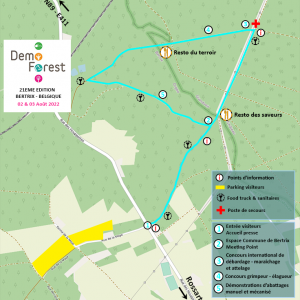 Le plan pour Demo Forest 2022