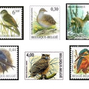 Quelques timbres d'Andre Buzin