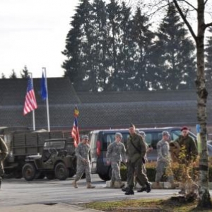 au Bastogne Barracks (Base Bastogne rue de La Roche) 