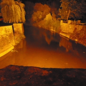 Pont de la Porte / l'eau (amont).