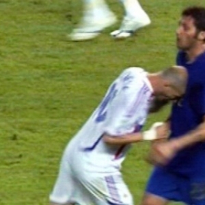 Zinedine Zidane, le coup de boule