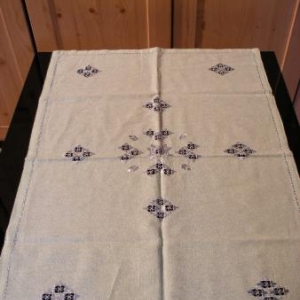 44. chemin de table, broderie masloul 