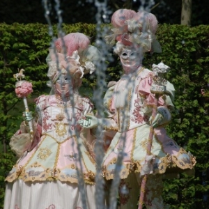 Les Costumés de Venise à La Marlagne et aux Jardins d'Annevoie