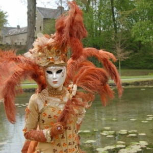 Les Costumés de Venise aux Jardins d'Annevoie