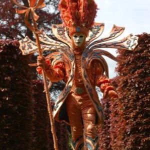 Costumés de Venise aux Jardins d'Annevoie