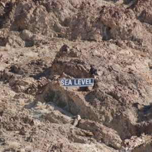 Death Valley - Bad Water Bassin (en-dessous du niveau de la mer)